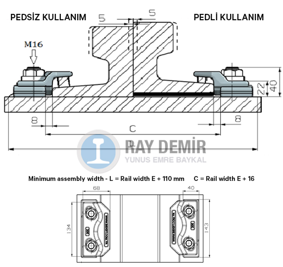 150 kaynaklÄ± tip ray kraposu